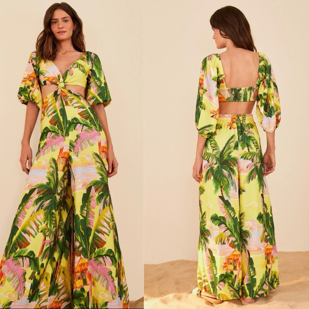 FARM Rio Memórias de Verão Jumpsuit
